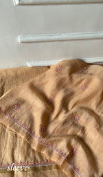 将图像加载到图库查看器中， Women's Lakhnavi Handcrafted Mul Chanderi Unstitched Chikankari Full Suit - HONC0343187