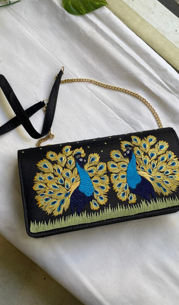 Chikankari Clutch Bag - HONC0360911