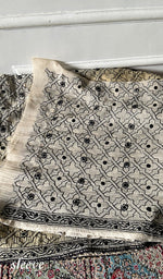 Load image into Gallery viewer, Women's Lakhnavi Handcrafted Mul Chanderi Unstitched Kurta And Dupatta Set - HONC0374249
