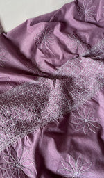 Load image into Gallery viewer, Women&#39;s Lakhnavi Handcrafted Cotton Chikankari Suit Material - HONC0275045
