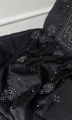 Load image into Gallery viewer, Women&#39;s Lakhnavi Handcrafted Organza Chikankari Unstitched Full Suit Material - HONC0271225
