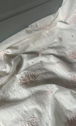 将图像加载到图库查看器中， Women's Lakhnavi Handcrafted Mul Chanderi Unstitched Kurta And Dupatta Set- HONC0267151