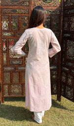 将图像加载到图库查看器中， Women&#39;s Lucknowi Handcrafted Cotton Chikankari Kurti - HONC02450960
