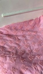 Laila Women's Lucknowi Handcrafted Faux-Georgette Unstitched Chikankari Suit Material - HONC0347507