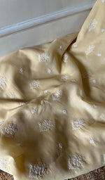 Load image into Gallery viewer, Farah Women&#39;s Lakhnavi Handcrafted Unstitched Cotton Chikankari Suit Material - HONC0298923
