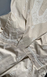 Load image into Gallery viewer, Men&#39;s Lucknowi Handcrafted Cotton Chikankari Kurta - HONC0298262
