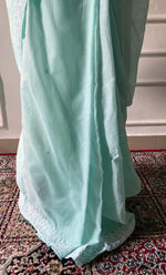 Load image into Gallery viewer, Women's Lakhnavi Handcrafted Cotton Chikankari Saree - HONC0317286