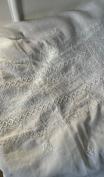 Load image into Gallery viewer, Women&#39;s Lakhnavi Handcrafted Mul Chanderi Unstitched Kurta And Dupatta Set - HONC0289007
