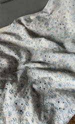 Load image into Gallery viewer, Women&#39;s Lakhnavi Handcrafted Maheshwari Mul Chanderi Unstitched Kurta And Dupatta Set- HONC0276234

