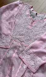 将图像加载到图库查看器中， Women&#39;s Lucknowi Handcrafted Cotton Chikankari Kurti - HONC0248228
