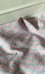 Load image into Gallery viewer, Women&#39;s Lakhnavi Handcrafted Unstitched Cotton Chikankari Suit Material - HONC0317348
