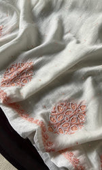 Load image into Gallery viewer, Women&#39;s Lakhnavi Handcrafted Mul Chanderi UnStitched Kurta And Dupatta Set - HONC0317813
