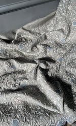 将图像加载到图库查看器中， Women&#39;s Lakhnavi Handcrafted Munga Silk Chikankari Kurta And Dupatta Set- HONC0271009
