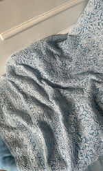 Load image into Gallery viewer, Women&#39;s Lakhnavi Handcrafted Unstitched Faux-Georgette Chikankari Suit Material - HONC0263365
