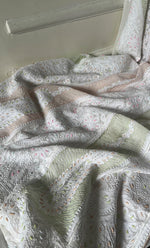 将图像加载到图库查看器中， Women&#39;s Lucknowi Handcrafted Viscose Georgette Chikankari Anarkali and Dupatta Set- HONC0281911
