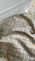 Load image into Gallery viewer, Women's Lakhnavi Handcrafted Cotton Unstitched Chikankari Suit Material - HONC0367398