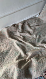 将图像加载到图库查看器中， Women's Lakhnavi Handcrafted Cotton Chikankari Unstitched Kurti Fabric - HONC0348843