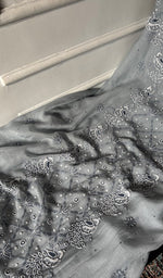 Load image into Gallery viewer, Shirin Women's Lakhnavi Handcrafted Mul Chanderi Unstitched Chikankari Full Suit Material - HONC0339565