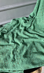 Load image into Gallery viewer, Women&#39;s Lakhnavi Handcrafted Viscose Georgette Chikankari Full Suit Material - HONC0271110
