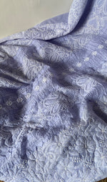 Load image into Gallery viewer, Women&#39;s Lakhnavi Handcrafted Cotton Chikankari Suit Material - HONC0289735

