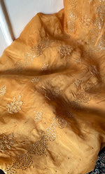 Load image into Gallery viewer, Women&#39;s Lakhnavi Handcrafted Pure Organza Chikankari Unstitched Kurta And Dupatta Set- HONC0304149
