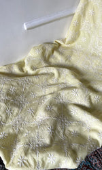 将图像加载到图库查看器中， Women's Lakhnavi Handcrafted Unstitchd Maheshwari  Mul Chanderi Kurta And Dupatta Set - HONC0268527