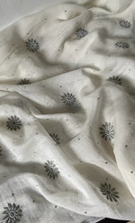 Load image into Gallery viewer, Women&#39;s Lakhnavi Handcrafted Mul Chanderi UnStitched Kurta And Dupatta Set - HONC0314858
