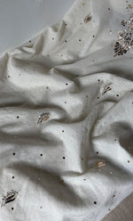 将图像加载到图库查看器中， Women&#39;s Lakhnavi Handcrafted Unstitched Mul Chanderi Kurta And Dupatta Set - HONC0321821
