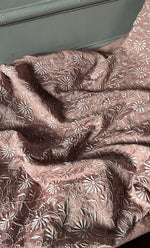 Load image into Gallery viewer, Women's Lakhnavi Handcrafted Munga Silk Chikankari Kurta And Dupatta Set- HONC0285378
