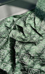 Load image into Gallery viewer, Women&#39;s Lakhnavi Handcrafted Munga Silk Chikankari Kurta And Dupatta Set- HONC0280941

