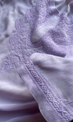 将图像加载到图库查看器中， Women&#39;s Lucknowi Handcrafted Modal Cotton Chikankari Kurti - HONC0264897
