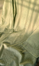 Load image into Gallery viewer, Women&#39;s Lucknowi Handcrafted Cotton Chikankari Kurti - HONC0213991

