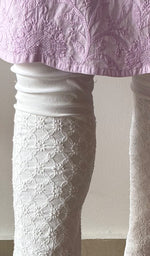Lakhnavi Handcrafted Cotton Chikankari Pant - HONC0346721