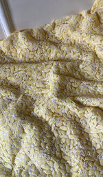 Load image into Gallery viewer, Women&#39;s Lucknowi Handcrafted Faux-Georgette Chikankari Suit Material - HONC0263414
