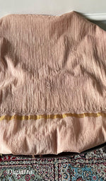 Women's Lakhnavi Handcrafted Chanderi Silk Unstitched Chikankari Full Suit - HONC0367195