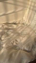 Load image into Gallery viewer, Women&#39;s Lakhnavi Handcrafted Mul Chanderi Unstitched Kurta And Dupatta Set - HONC0297203
