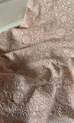 将图像加载到图库查看器中， Women&#39;s Lakhnavi Handcrafted  Maheshwari  Mul Chanderi Unstitched Kurta And Dupatta Set - HONC0275131
