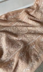 Load image into Gallery viewer, Women&#39;s Lakhnavi Handcrafted Mul Chanderi Semi - Stitched Anarkali And Dupatta Set - HONC0304469
