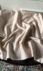将图像加载到图库查看器中， Women's Lucknowi Handcrafted Chanderi Silk Chikankari Full Suit Material - HONC0322709