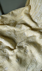 将图像加载到图库查看器中， Women&#39;s Lakhnavi Handcrafted Maheshwari Mul Chanderi Semi - Stitched Unstitched Kurta And Dupatta Set - HONC0299233
