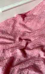 Load image into Gallery viewer, Women&#39;s Lakhnavi Handcrafted Mul Chanderi Unstitched Kurta And Dupatta Set - HONC0280849
