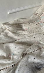 Load image into Gallery viewer, Women&#39;s Lakhnavi Handcrafted Mul Chanderi Semi - Stitched Kurta And Dupatta Set- HONC0316297
