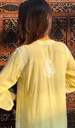 Load image into Gallery viewer, Alshifa Women&#39;s Lakhnavi Handcrafted Modal Cotton Chikankari Top - HONC0266098
