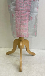 Load image into Gallery viewer, Women&#39;s Lakhnavi Handcrafted Organza Chikankari Unstitched Kurti Fabric - Honc0133588

