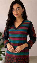 Cotton Chikankari Stitched Kurti HONC050298