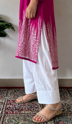 Cotton Chikankari Stitched Kurti HONC050266