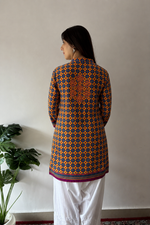 Multicolor Cotton Chikankari Stitched Kurti