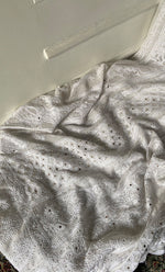 Load image into Gallery viewer, Women's Lucknowi Handcrafted Viscose Georgette Semi - Stitched Chikankari Anarkali and Dupatta Set- HONC0339070