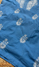 将图像加载到图库查看器中， Women&#39;s Lucknowi Handcrafted Cotton Chikankari Kurti - HONC0301076
