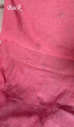 将图像加载到图库查看器中， Women's Lakhnavi Handcrafted Maheshwari Mul Chanderi Unstitched Kurta And Dupatta Set- HONC0269591
